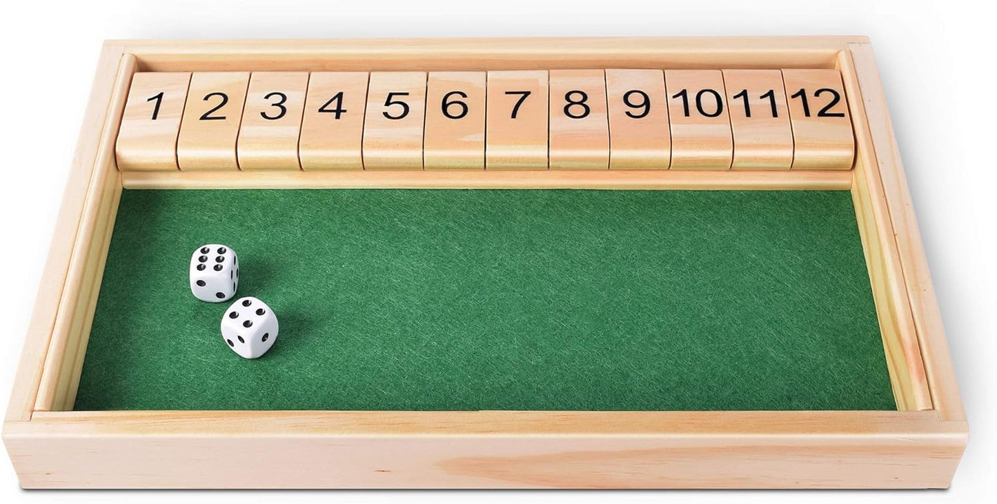 🔥FUNNY FAMILY GAMES-Shut The Box Board Game🔥