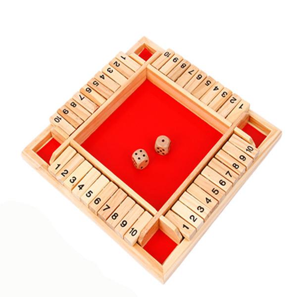 🔥FUNNY FAMILY GAMES-Shut The Box Board Game🔥
